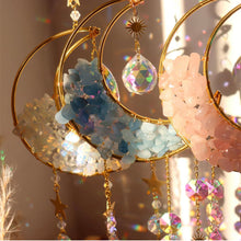 Load image into Gallery viewer, Aqua marine crystal sun catcher