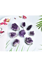 Load image into Gallery viewer, Medium Amethyst Cut Base Clusters, Stunning Crystal Quartz Geodes: 5 - 7 oz (AAA Grade, Amethyst...