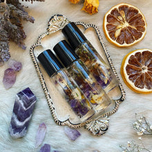 Load image into Gallery viewer, Stress Relief body oil- Gets rid of bad luck, helps with stress relief, transmutes negative energy into positive energy| Scent love spell