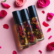 Load image into Gallery viewer, Love attraction body oil| Assist in healing relationships, brings good luck| Scent Gardenia, Peony and Roses