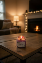 Load image into Gallery viewer, Moon stone 8oz Glass hand poured soy wax candle