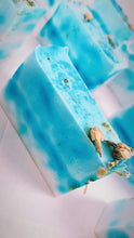 Load image into Gallery viewer, “Paradise” Shea butter soap bar| Lemon, eucalyptus scent