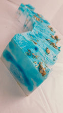Load image into Gallery viewer, “Paradise” Shea butter soap bar| Lemon, eucalyptus scent