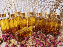 Load image into Gallery viewer, 2oz| Love attraction body oil| Assist in healing relationships, brings good luck| Scent Gardenia, Peony and Roses