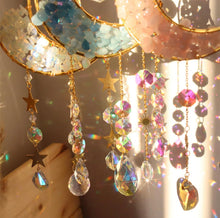 Load image into Gallery viewer, Aqua marine crystal sun catcher