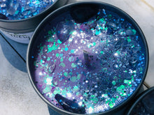 Load image into Gallery viewer, 4oz Tin “Luna” Hand poured soy wax candle | Helps bring calm and serenity into your space
