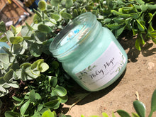 Load image into Gallery viewer, 8oz Glass Sea goddess ✨100% hand poured soy wax candle🐚"Tranquility, peace, love, prosperity, brings calm"