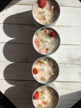 Load image into Gallery viewer, 4oz Tin "Manifestation Candle" ✨ 100% Hand poured soy wax intention candle "Invokes sweet loving energy transmutes negative energy into loving energy”