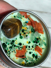 Load image into Gallery viewer, 4oz Tin "Money attraction candle"| Attracts financial abundance, wealth, love and luck