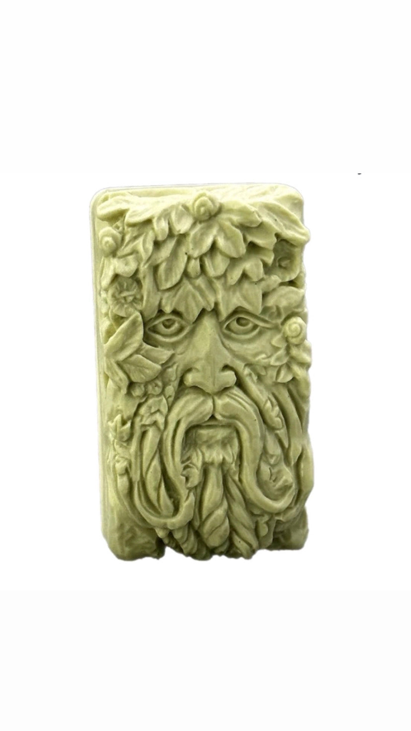 4.6oz - Handmade soap bar made with eucalyptus, lemon, and mint essential oils for a refreshing aroma