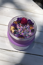 Load image into Gallery viewer, Moon stone 8oz Glass hand poured soy wax candle
