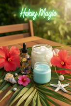 Load image into Gallery viewer, Monthly subscription box for only  $22.00 (value $45.00)subscribe and save even more!! (50% OFF!!)🎀✨🎀✨8oz whipped body butter, 8oz Hand poured candle, 2oz body oil, different scents every month!! (discount shows when you click on product)
