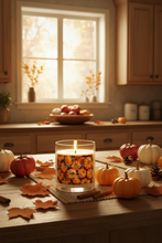 Load image into Gallery viewer, Pumpkin spice 8oz fall candle
