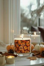 Load image into Gallery viewer, Pumpkin spice 8oz fall candle
