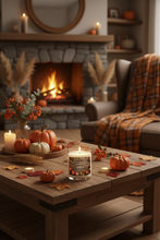 Load image into Gallery viewer, Cinnamon apple 8oz fall candle
