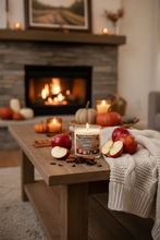 Load image into Gallery viewer, Cinnamon apple 8oz fall candle
