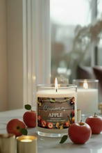 Load image into Gallery viewer, Cinnamon apple 8oz fall candle
