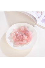 Load image into Gallery viewer, Rose quartz crystal tumbled stone
