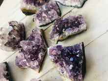 Load image into Gallery viewer, Medium Amethyst Cut Base Clusters, Stunning Crystal Quartz Geodes: 5 - 7 oz (AAA Grade, Amethyst...
